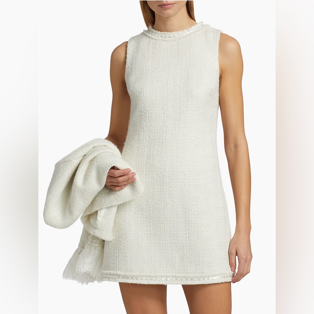 Alice + Olivia
Coley Tweed Sleeveless Minidress - Picture 2 of 8